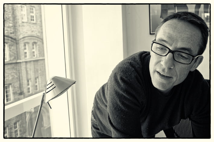 John yorke portrait at home John Yorke portrait at home